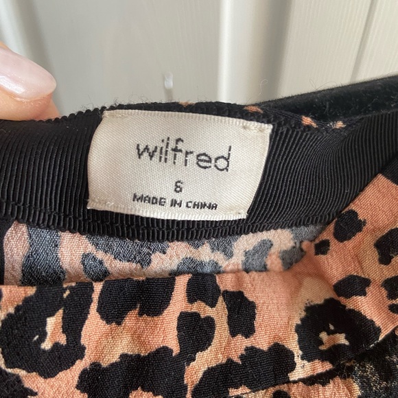 Wilfred animal print skirt size small - Picture 5 of 7